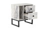 Nordure Glimmer - Fressia Marble, Black